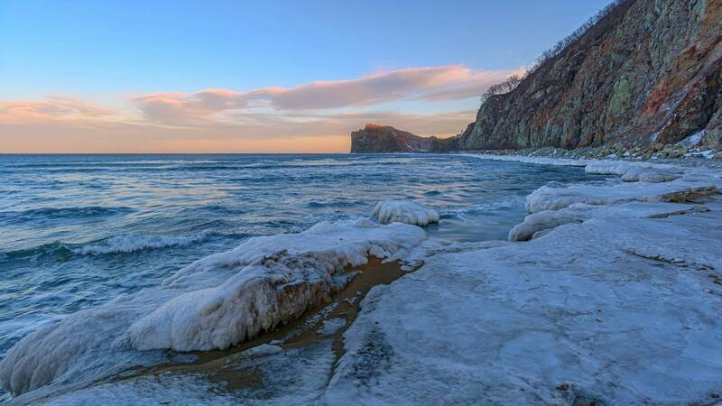 мысбринера, смычка Зимний пляж фото превью