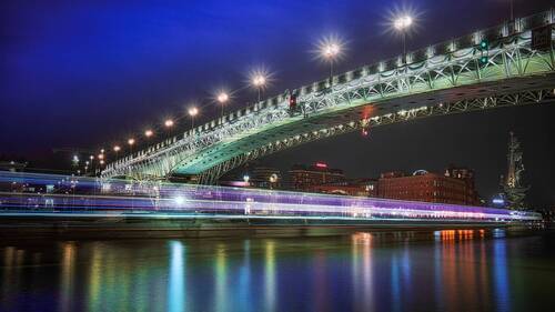 В ночной Москве