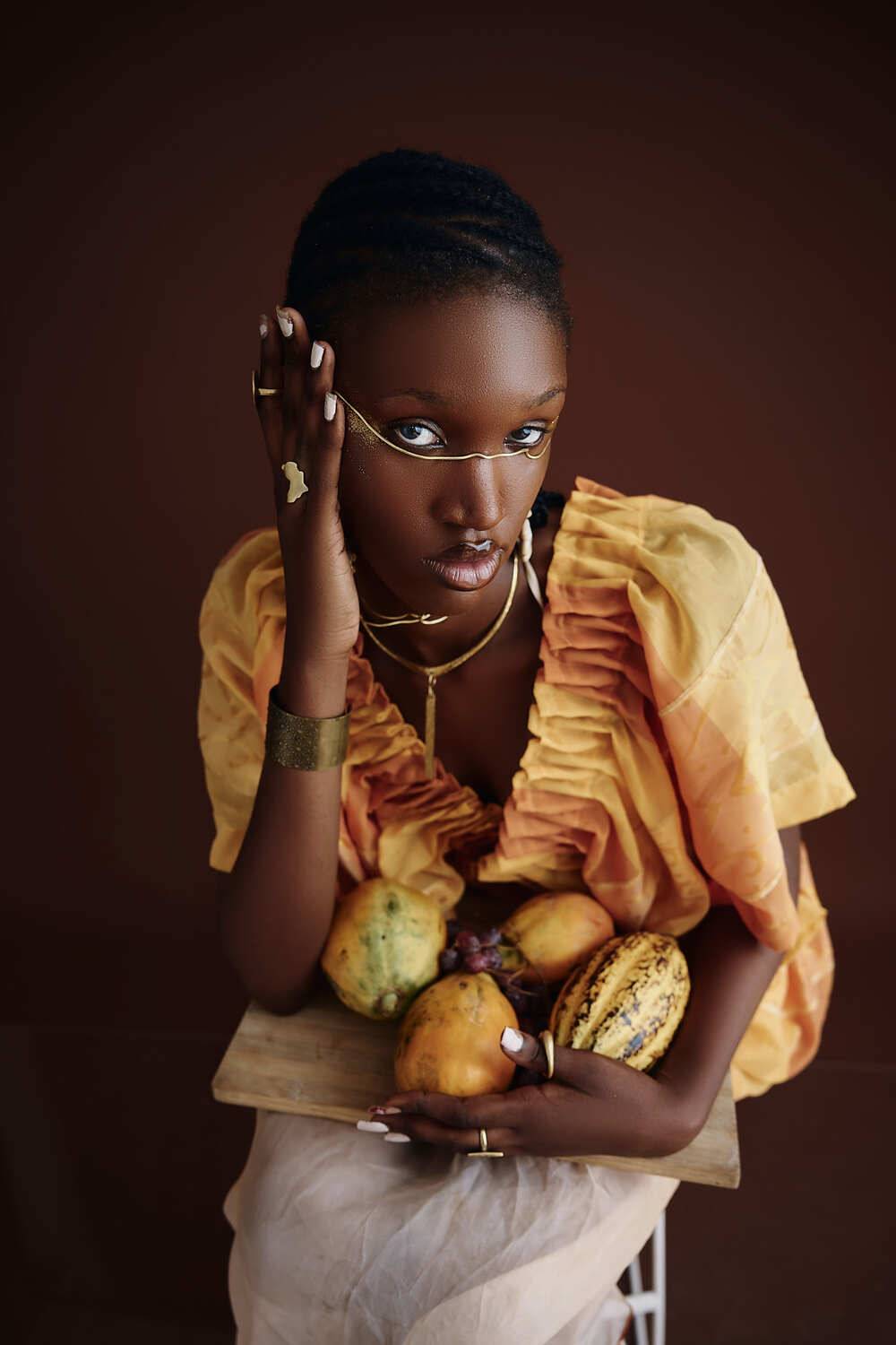 portrait, art, nodel, Daniel Osei-Akoto