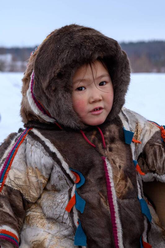 стрит, репортаж, ненка, девочка, тундра, ямал, янао, надым Вероника фото превью