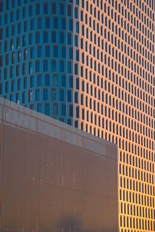 Архитектура, Вечер, Закат, Цвет, Геометрия, Москва, Россия, Город Краски заката фото превью