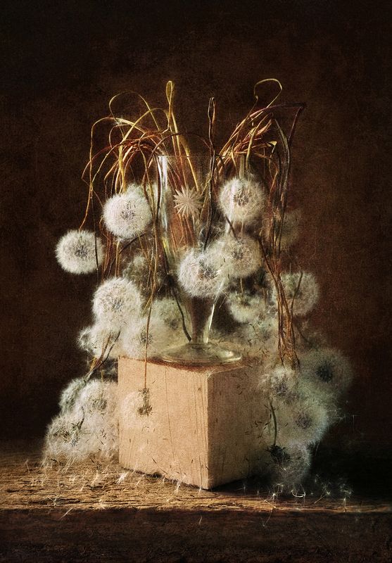 натюрморт, одуванчики, весна, still life, spring, настроение, concept, цветы Бокал переполняющих надежд весенних фото превью