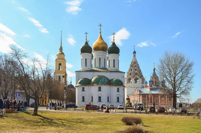 коломна, коломенский кремль, соборы коломенского кремля Коломна. Соборы Кремля. фото превью