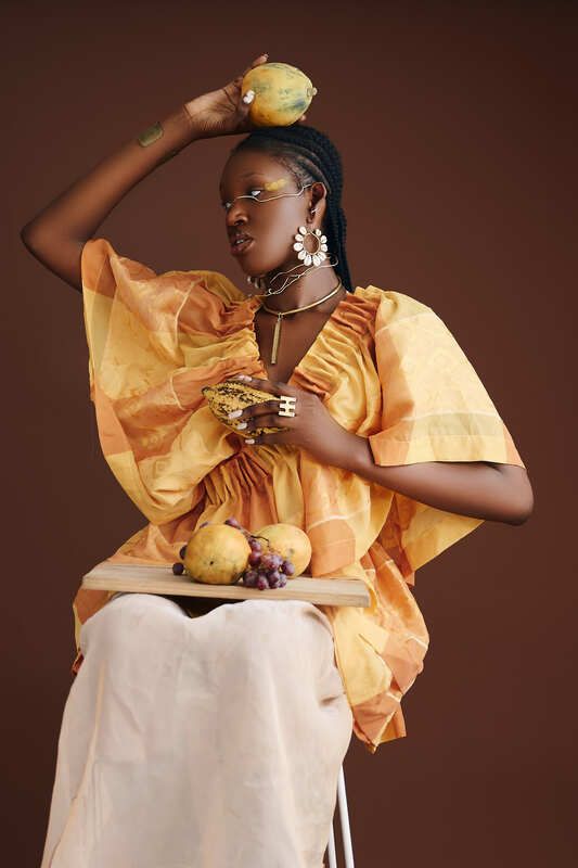 model, fashion Golden Harvest фото превью