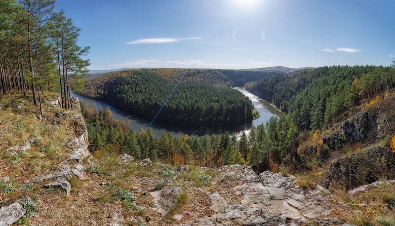 Река АЙ, крутой поворот фото превью