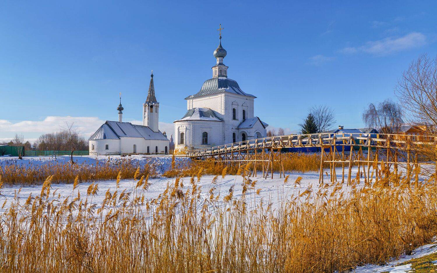 СУздаль, архитектура, церковь, Россия, Лариса Дука
