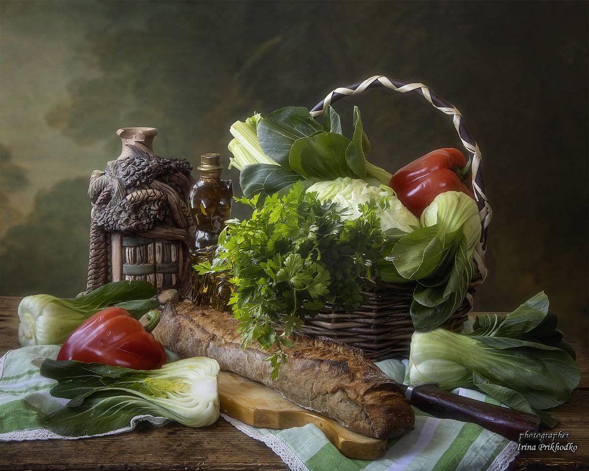 натюрморт, овощи, Приходько Ирина