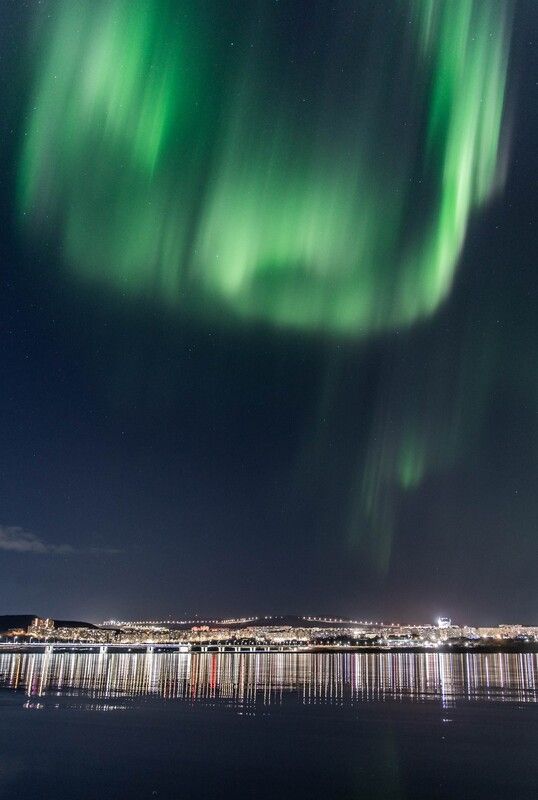 Яркий финальный аккорд сезона Северного сияния? 03.04.2026г. Мурманск?✨ фото превью