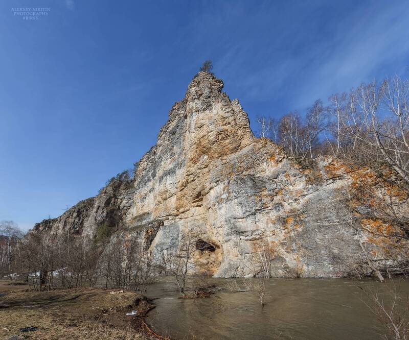 Скала Калим-Ускан, река Сикася и пещера Салавата. фото превью