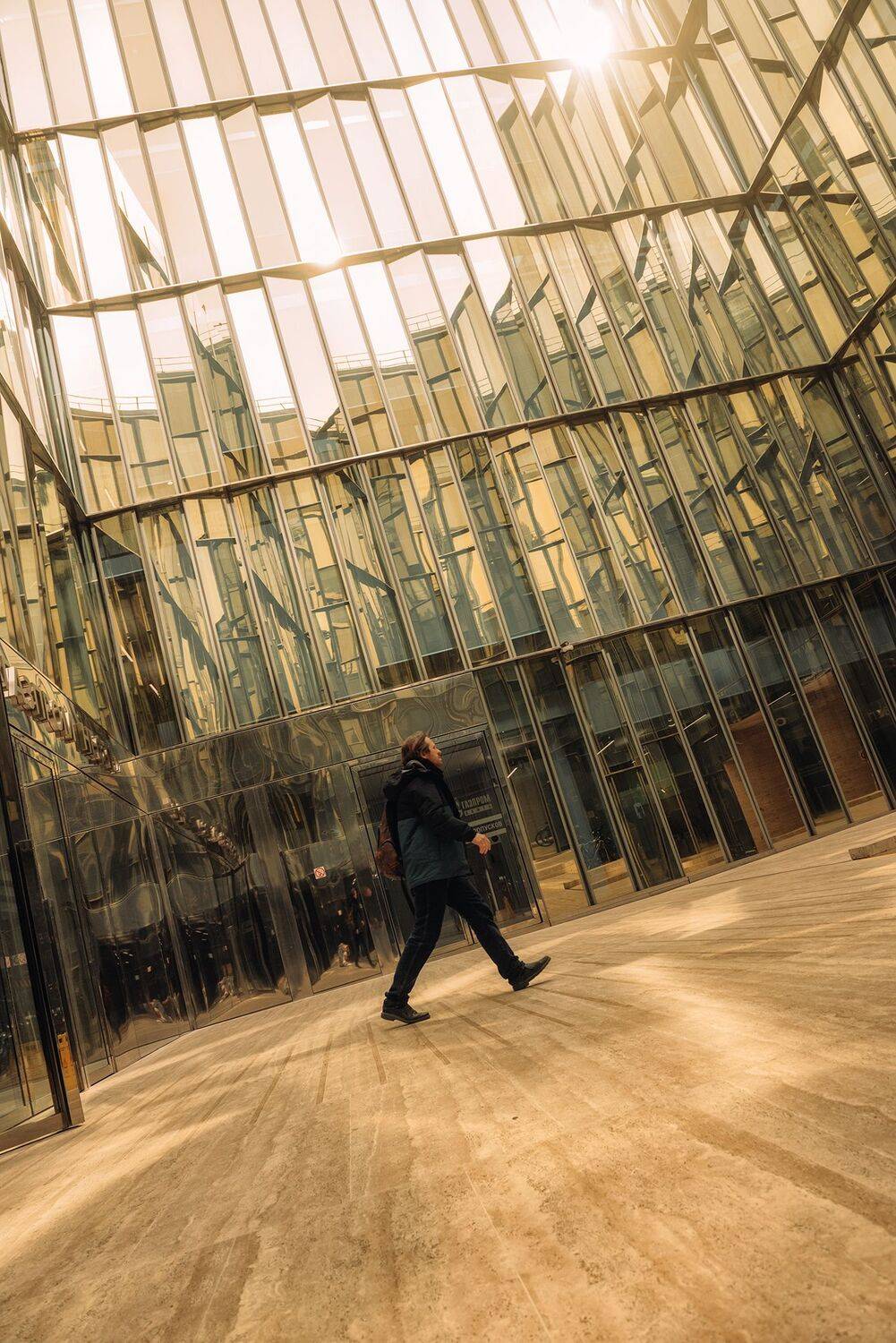 стекло, офисное, здание,  Мария