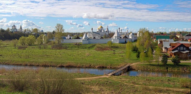 Суздаль Мост через реку Каменку..... фото превью