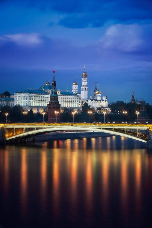 кремль, ночь Вид на кремль фото превью