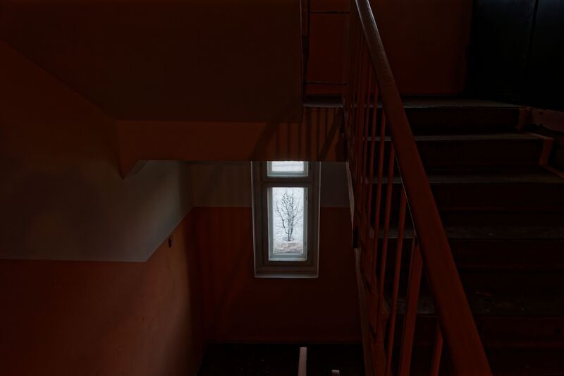 Картина в подъезде  фото превью