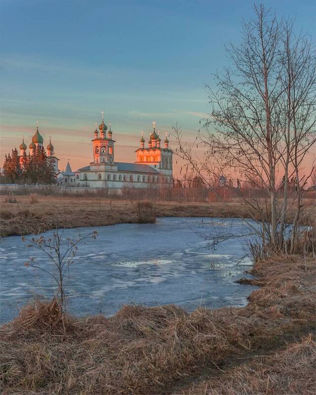 Весенняя подсветка фото превью