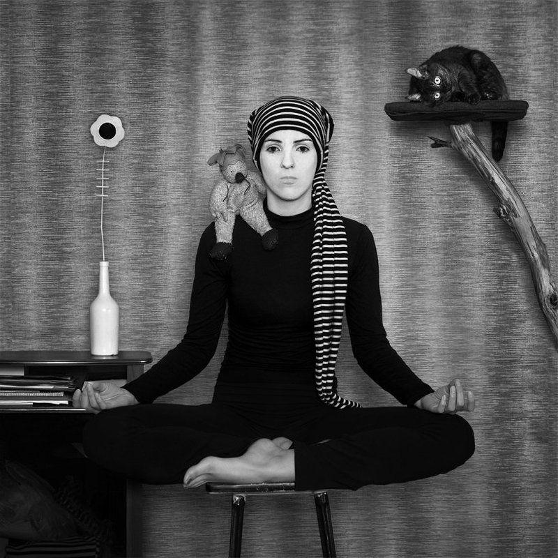 Жизнь идет, йог спокоен... фото превью