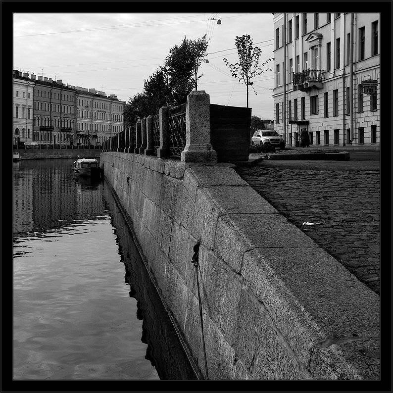 петербург, центр, фонтанка, чб, Kirill Shapovalov