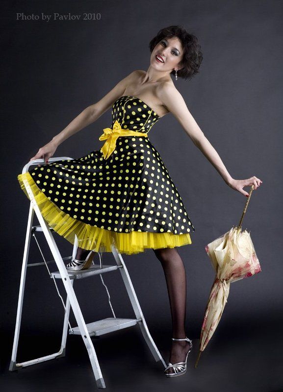 девушка, красота,  студия, pin up  фото превью