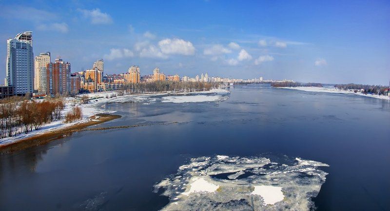 пейзаж Лед тронулся... фото превью