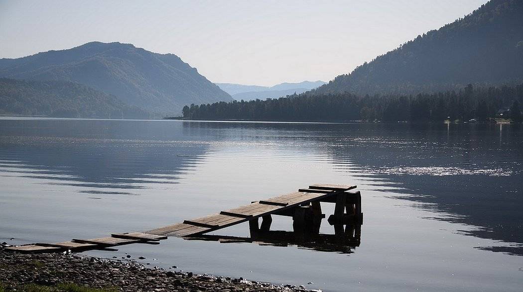 алтай,озеро,утро..., Олег