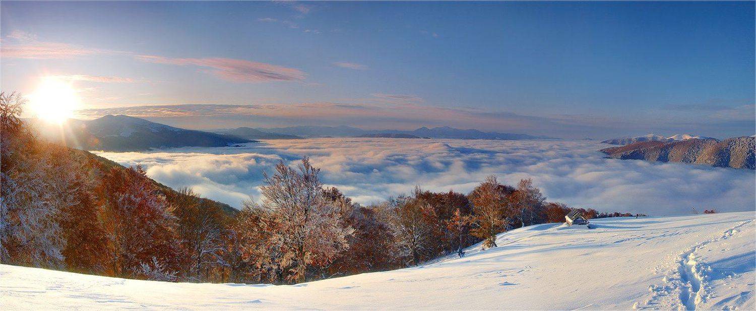 карпаты, октябрь, утро, Kolebidenko Vladimir