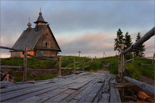 северный вечер
