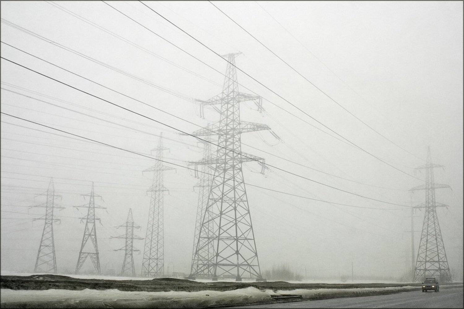 город, весна, туман, KIRILL KULIKOV(KARAKULEV)