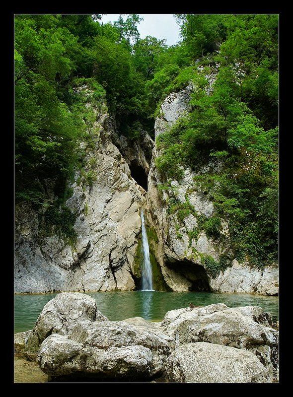 сочи, агура, водопад, кавказ Агурский водопад фото превью