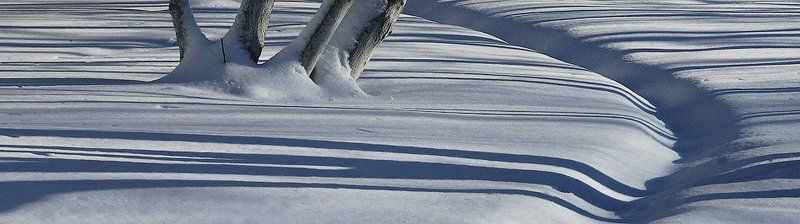 снег, тени, абстракция Снежная абстракция. фото превью