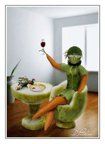 Овощная дама