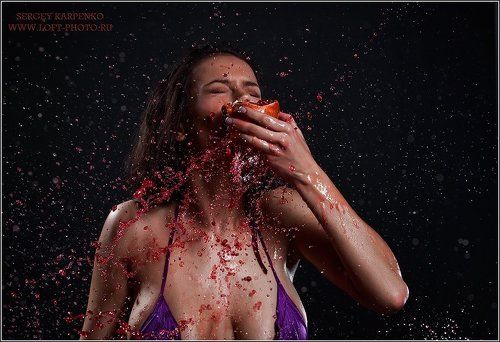 Сочный гранат