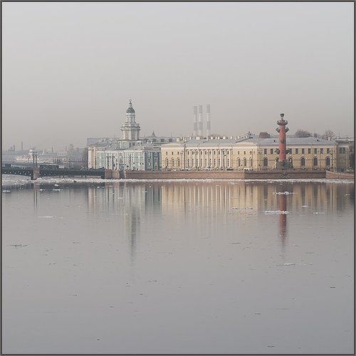 Утренняя питерская зарисовка в пастельной тональности