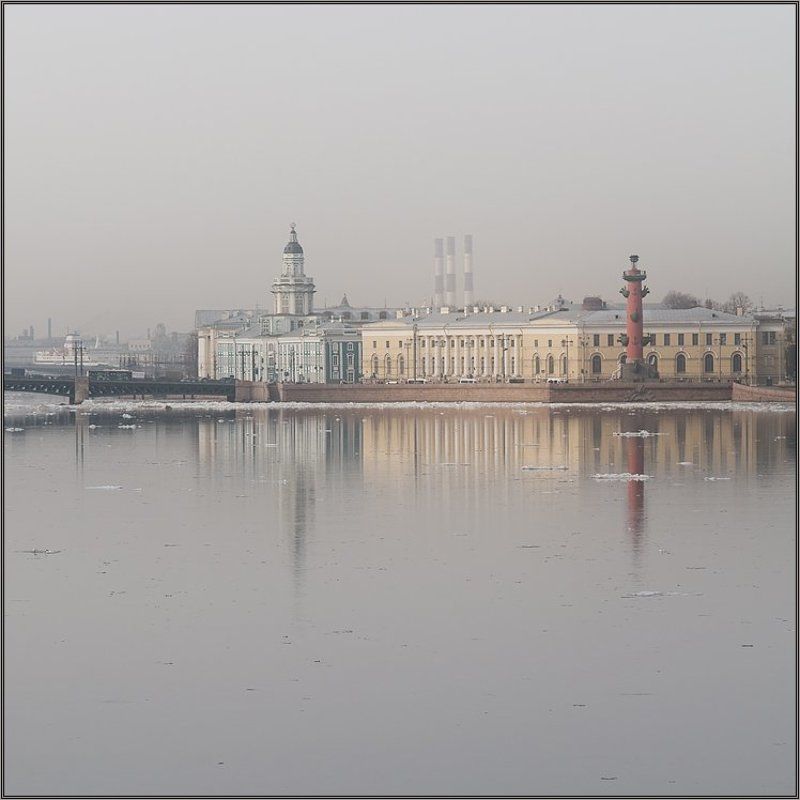 Утренняя питерская зарисовка в пастельной тональности фото превью
