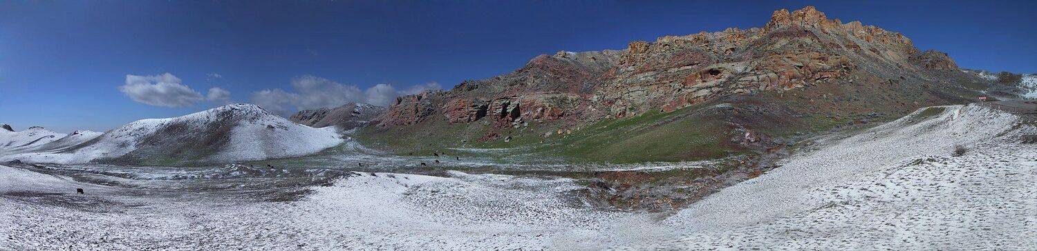 горы, скалы, снег, Silfida