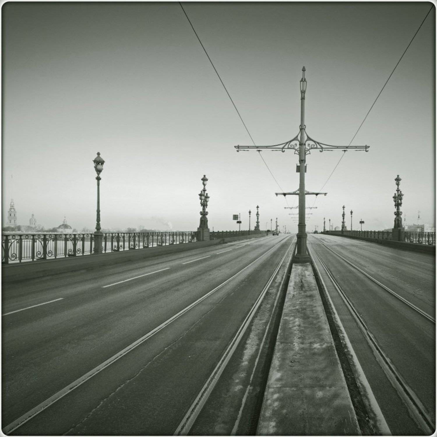 петербург, тройцкий, мост, фонарь, ретро, ADivanov