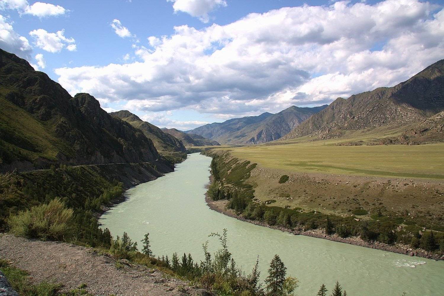 алтай,катунь,горы, Олег