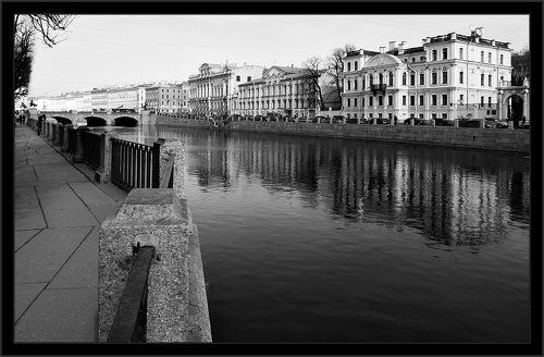 Простая солнечная весенняя зарисовка с Фонтанки