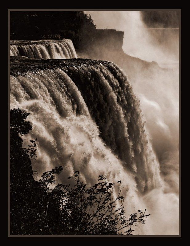 водопад, река, ниагара Водопад фото превью