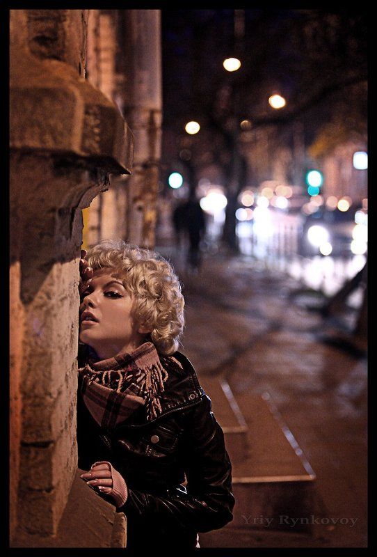 город, портрет, стрит, улица, портрет, модель  фото превью