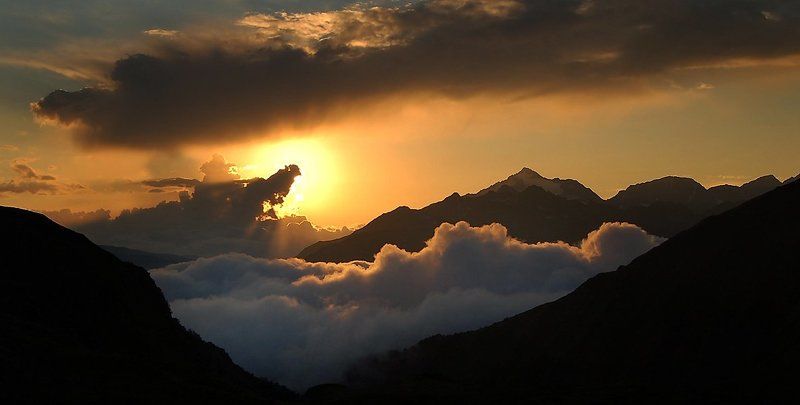 закат фото превью