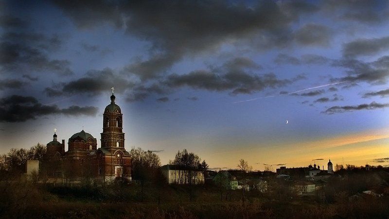 собор, вечер, ковров Осень, вечер. фото превью