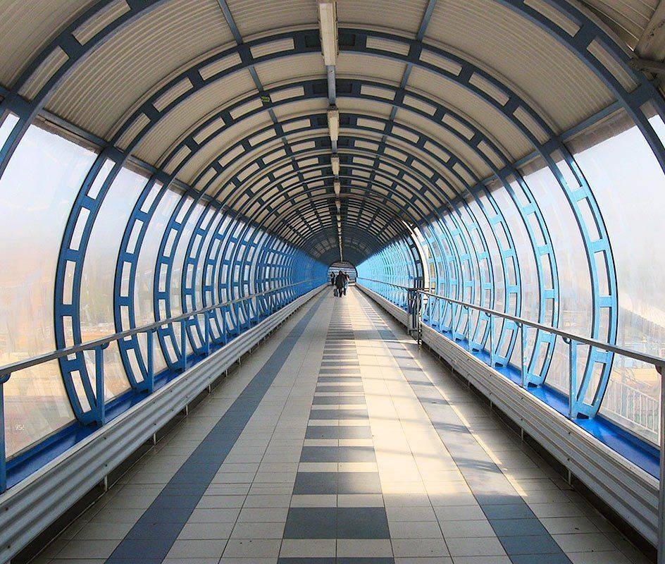 переход, пешеходный, железная дорога, перспектива, Владимир Костылев