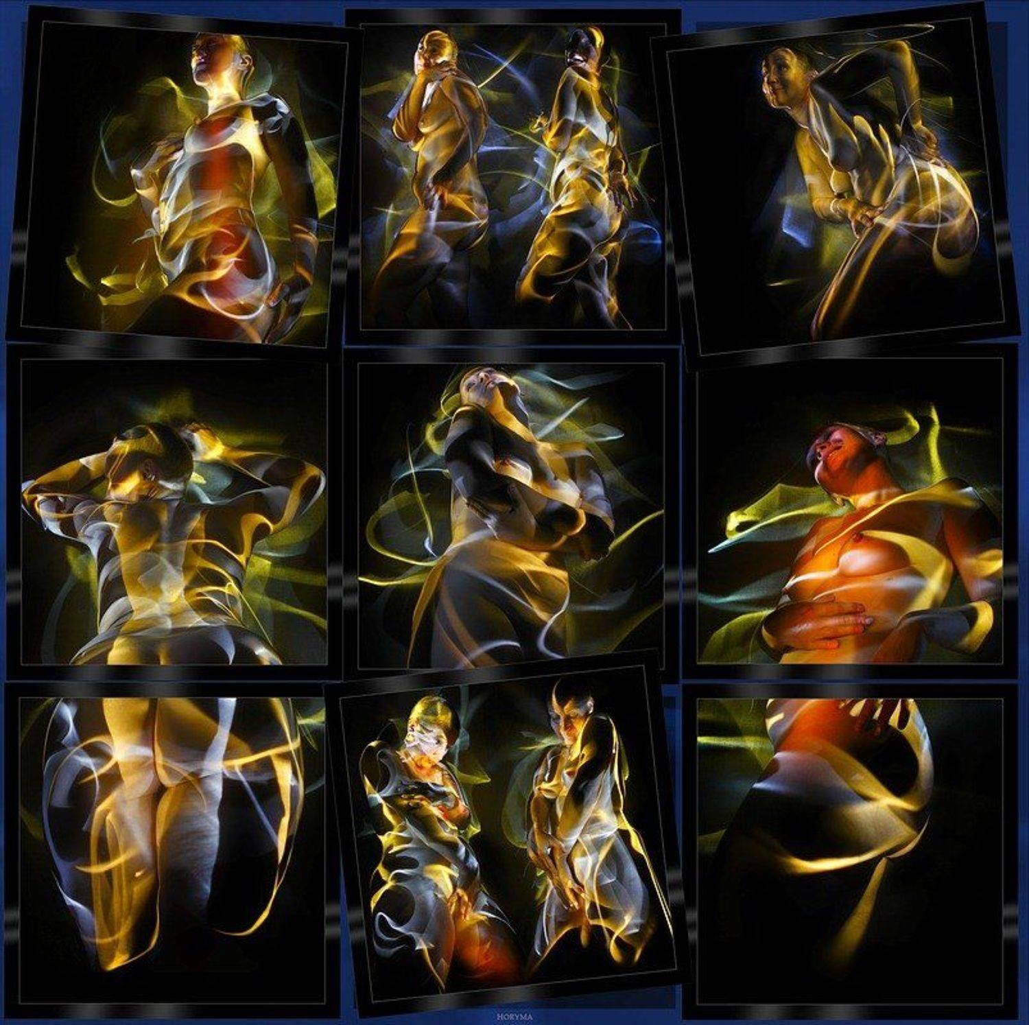 светографика, портрет, свет,  обнаженная_натура, роспись_по_телу, жанр, сюжет, ню, akt, HoryMa (ХориМа)