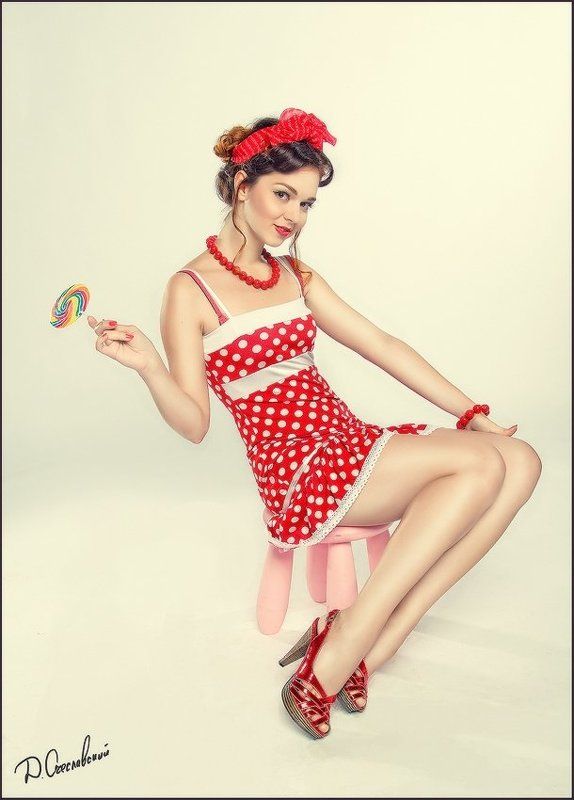 pin up, конфета Кто похвалит меня лучше всех.... фото превью