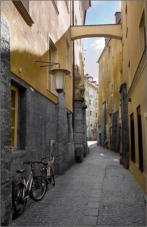 двое, город, велосипеды, Boris Bort