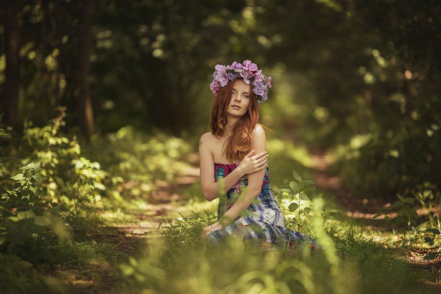 Portrait, Sensuality, Summer, Woman, finus