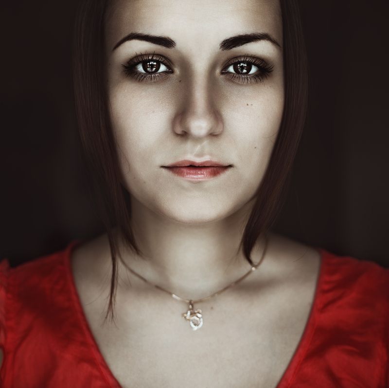 портрет, у окна, девушка, прямой свет, свет от окна, *** фото превью