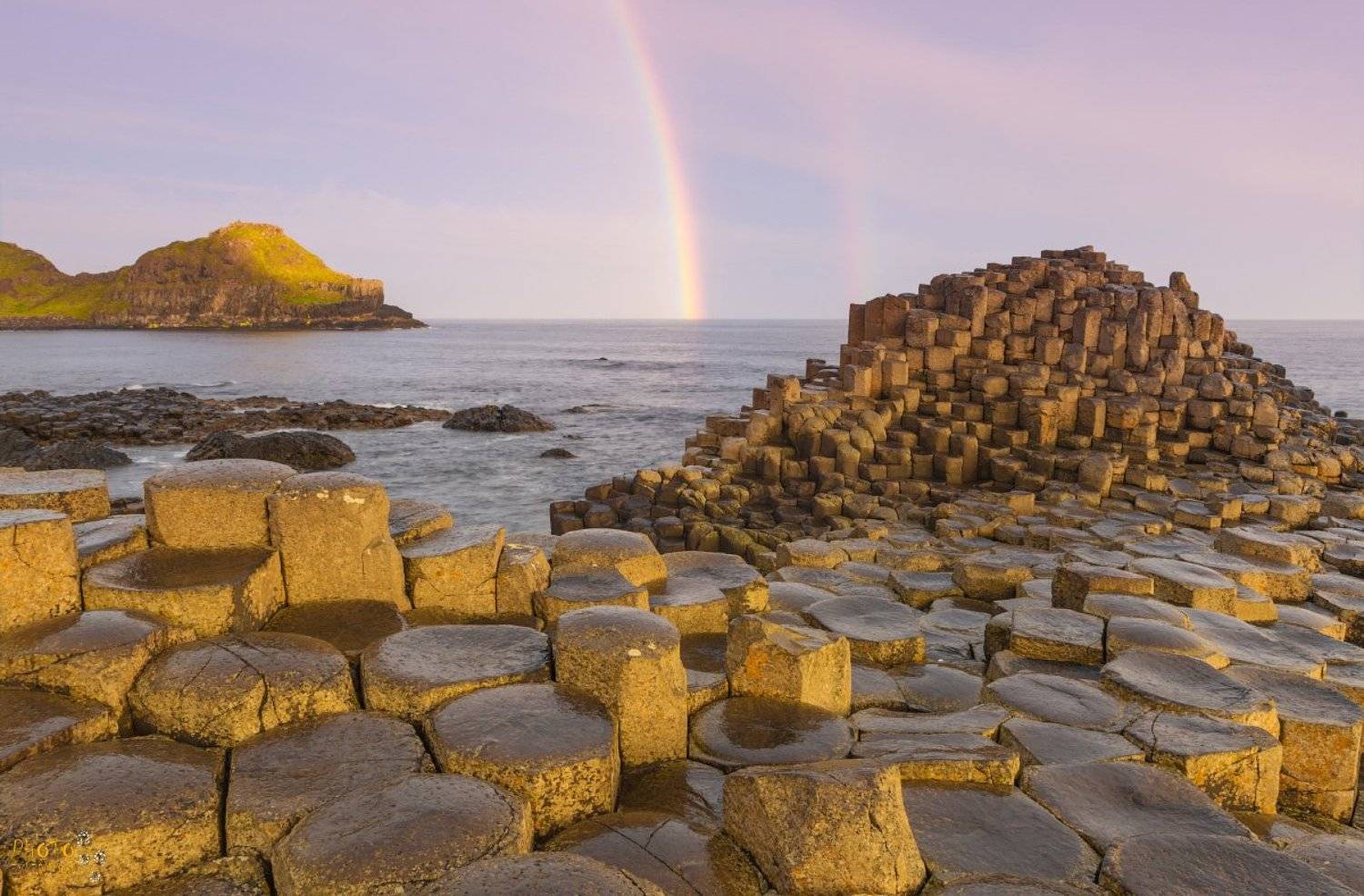 фототур, ирландия, северная, рассвет, тропа, великана, радуга, Евгений Ремизов