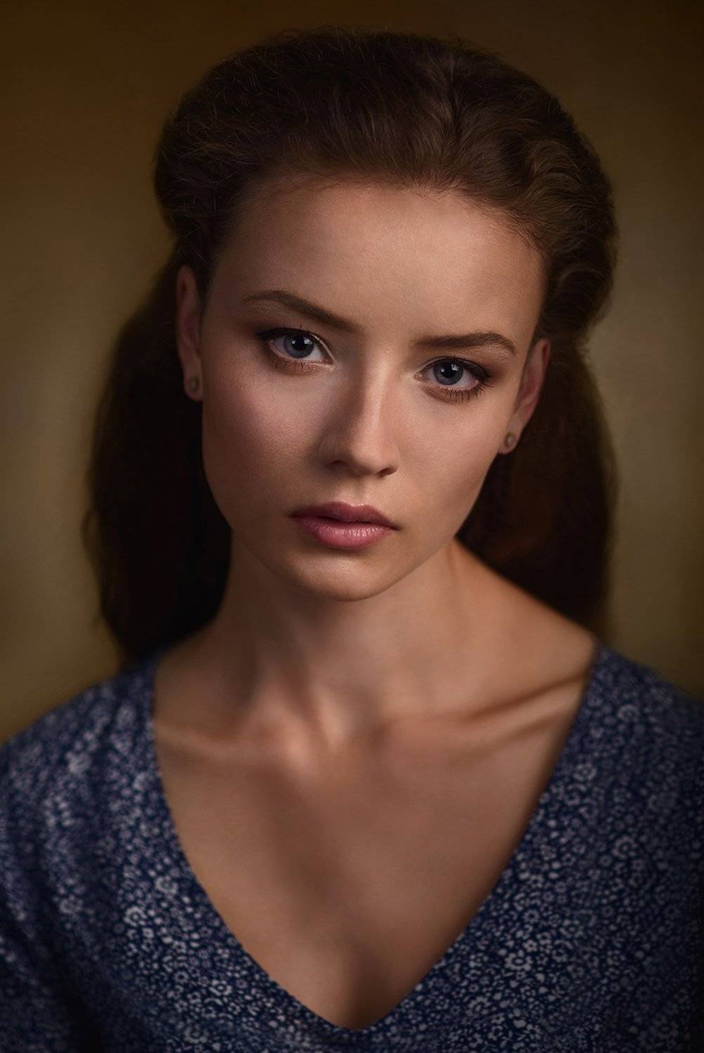 Взгляд, Девушка, Портрет, Свет, Студия, Тень, Александр Жосан