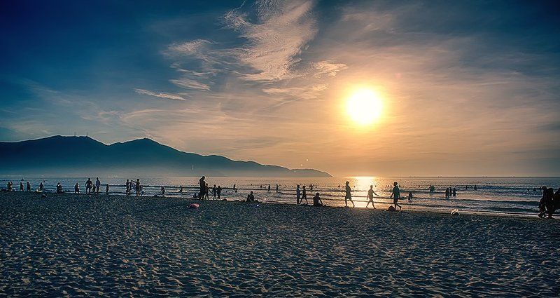 Sunrise, City Beach, Danang, Vietnam Wonderful Danang фото превью