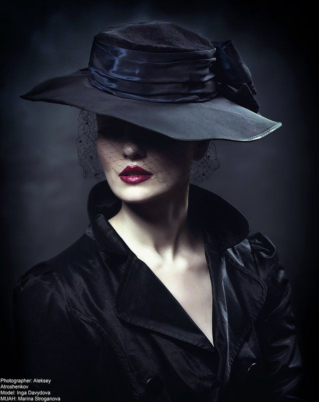 Портрет в шляпе )))) фото превью